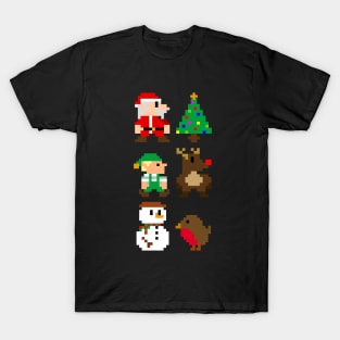 8 Bit Christmas T-Shirt